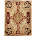 thumbnail image 1 of Due Process Stable Trading Aubusson Louis XV Gold & Black Area Rug, 6 x 9 ft., 1 of 1