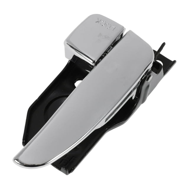 Mango de puerta interior del lado del pasajero delantero y del lado trasero derecho para Hyundai Sonata 2001-2005 Negro Cromo 1 Pc