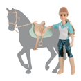 thumbnail image 1 of Figura articulada de amazona inglesa Greta de Breyer, modelo B-FS-10720, 1 of 5
