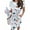 F-Floral White, variant on Summer Dresses for Women Striped T Shirt Dress Casual Midi Dress Short Sleeve Sundress with Pockets