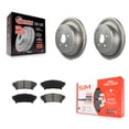 thumbnail image 1 of Transit Auto Rear Coated Disc Brake Rotors and Semi-Metallic Pads Kit for Car Lexus IS350 IS250 KGS-101388, 1 of 11