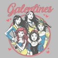 thumbnail image 2 of Women's Disney Realistic Galentine's Day Graphic T-Shirt, 2 of 3