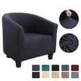 thumbnail image 2 of Abbracc Housses de Fauteuil de Mode Housse de Canapé Marron Foncé, 2 of 9