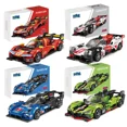 thumbnail image 2 of 11 Types Speed Champions Car Hypercar Building Blocks MOC Construction Bricks Famous Sport Vehicle Toys Gift For Children Kids,AM  GT R 332pcs,No box  bagged, 2 of 7