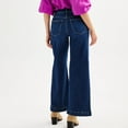thumbnail image 2 of Women's Sonoma Goods For Life® High-Rise Wide-Leg Jeans Color: Bright Dark Size: 8, 2 of 4