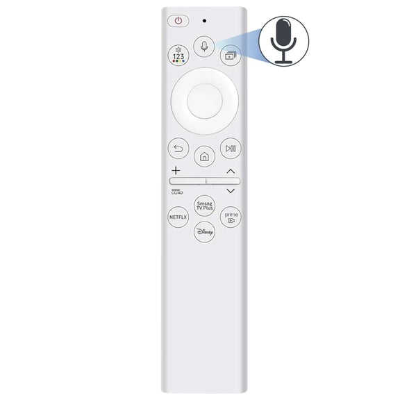 for Samsung Frame TV Remote, for 2018-2025 Samsung Remote Control for Smart TV with Voice Control. No Solarcell.