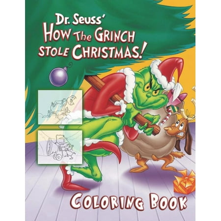 Grinch Stole Christmas Flannel - How the Grinch Stole Christmas! Coloring Book