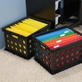 thumbnail image 5 of Sterilite Stackable Sturdy Storage Crate Organizer Bins w/ Handles, 6 Pack, 5 of 8