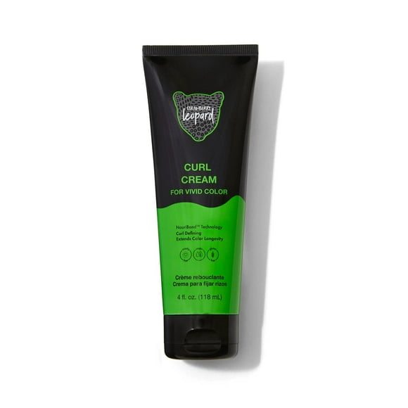 Strawberry Leopard Curl Cream, Lightweight, No crunching or flaking, with Nuribond, 4 Fl Oz