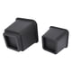 thumbnail image 3 of 8 Uds patas de sofá negro mate antideslizante de alta calidad PP accesorios de muebles de gabinete de plástico, 3 of 5