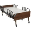 Drive Medical Full Electric Super Heavy Duty Bariatric Hospital Bed with Mattress and 1 Set of T Rails