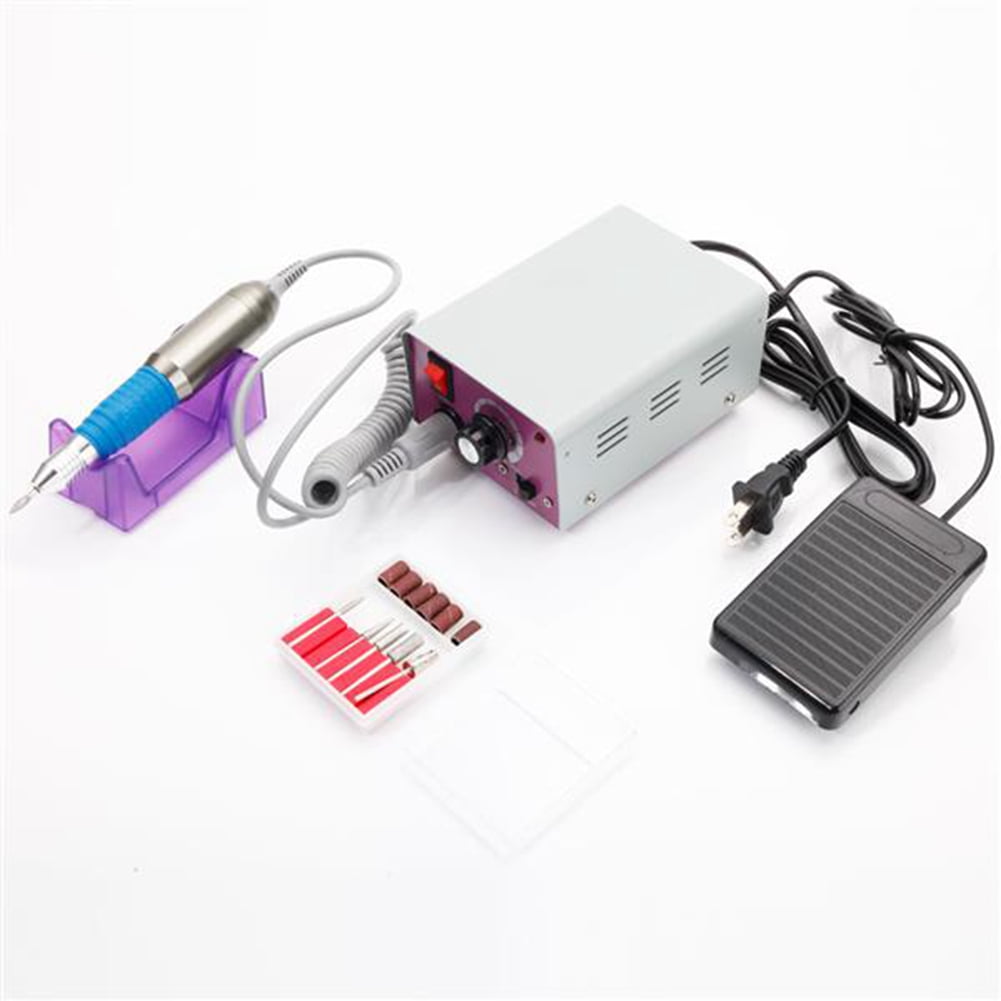 EOTVIA Glazing Machine Electric Drill Nail Art Manicure Pedicure Purple