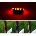thumbnail image 5 of 1 Pack Bicycle Tail Light USB Rechargeable Tail Burner Waterproof Bicycle Led Tail Spotlight Road Mountain Bike Safety Warning Lamp, 5 of 5
