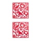 thumbnail image 1 of Billuyoard Panel de pantallas divisorias colgantes de 4 piezas, elegante, ligero y fácil de montar, tabla multifuncional de pájaros rojos Gráfico del pájaro rojo 2Conjunto, 1 of 6