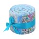 thumbnail image 2 of 20 Piezas De Rollo De Gelatina De 2,4 Pulgadas De Algodón Floral Para Manualidades, Costura Enrollable, Color Azul SM SunniMix Tiras de tela, 2 of 8
