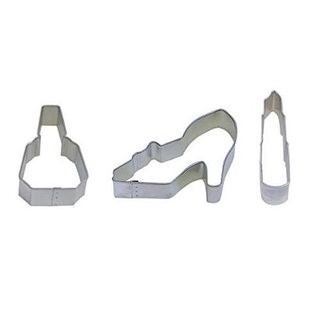 4in Stock Enamel - Girly Girl Cookie Cutter Set - Nail Polish 2.75