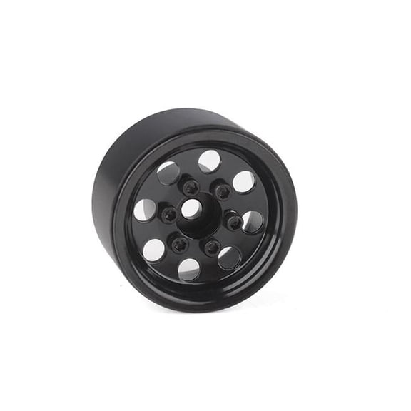 1.0 in. Stamped Steel Pro8 Beadlock Wheels, Black