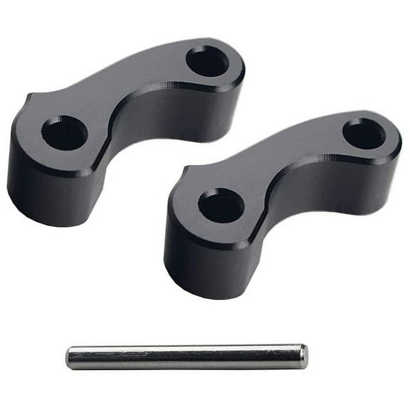 Weijiyouyu 1 Pair Car Window Latch Hinges Aluminum Alloy Window Latch Pivot Compatible with 95-04 00-06 (Black)