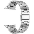 thumbnail image 3 of Fintie Watchband for Apple Watch Band 42 44mm Series 6/5/4/3/2/1 -  Stainless Steel Metal Wristwatch Bands Quick Release Folding Clasp Replacement Strap, 3 of 7