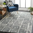 thumbnail image 2 of SAFAVIEH Metro Fulton Distressed Area Rug, Black/Ivory, 4' x 6', 2 of 8