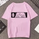 thumbnail image 3 of Camiseta estampada de Manga Anya Forger para mujer, remera de Anime Rosa divertida de la familia Spy X, playera informal Harajuku de Manga corta para mujer, 3 of 5