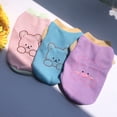 thumbnail image 5 of Breathable Pet Vest Contrasting Colors Bear Pattern, Dog Pajamas - Small Thin Puppy Outfit for Outdoor, 5 of 8