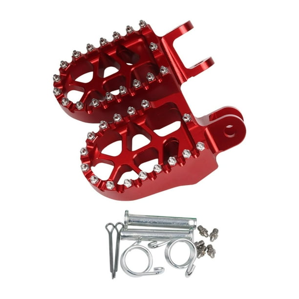 Estriberas antideslizantes de aleación de aluminio para motocicletas 600 XL600V Verde