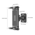 thumbnail image 4 of Wall Mounted Phone And Tablet Holder For 4.7 Inch To 15 Inch Devices Compatible With Cement And Wood Walls, 4 of 9
