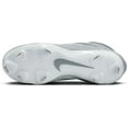 thumbnail image 6 of Nike Women's Hyperdiamond 4 Elite Softball Cleats 6.5, Wolf Grey/Cool Grey/Pure Platinum/White, 6 of 7