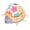 Yellow, variant on BIMZUC Fidget Puzzle Ball Ladybird Shape Stress Relieve LED Light Color Change Hand Massage Yellow