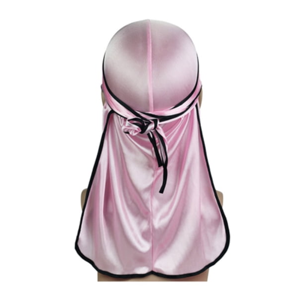 Tapa sedosa HABETHTWARD CON TAPA LARGA MODA ELASTICA FLEXIBLE AJUSTABLE PARA BIKERS HIP-HOP AMANTES DISEÑA DIARIO DE DECORACIÓN DIARIO PINTO BORDE NEGRO Eigraketly  AP008480-13B