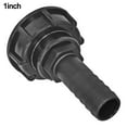 thumbnail image 1 of Bgsha IBC Container Cap S60x6 Hose Barb 1 Inch Water Tank Garden Hose Rain, 1 of 7