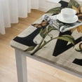 thumbnail image 5 of Acheng Sunflower Butterfly Square Tablecloth Outdoor Picnic Camping and Indoor Kitchen Dining Party 100% Polyester Fiber 40*40, 5 of 8