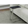 thumbnail image 4 of Monarch Specialties Accent Table, C-shaped, End, Side, Snack, Living Room, Bedroom, Metal, Laminate, 4 of 4