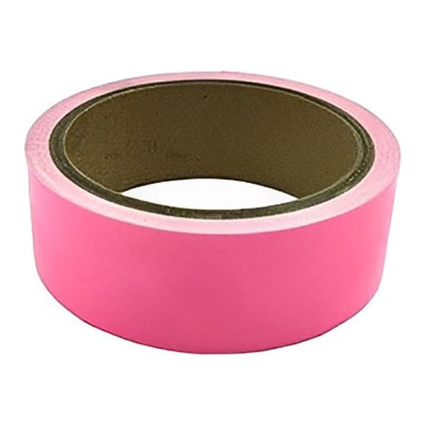 Cinta de advertencia luminosa recortable Advancent tira de seguridad autoadhesiva Impermeable Rosa 25 mm