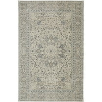 Mohawk Home Medallion Serenade Adagio Traditional Area Rug, Off-White