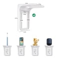 thumbnail image 2 of 2pcs Outlet Shelf, TSV Bathroom Wall Holder with Built-in Cable Management, Wall Organizer for Smart Home Decor, Socket Shelves for Bedroom, Kitchen, 2 of 7