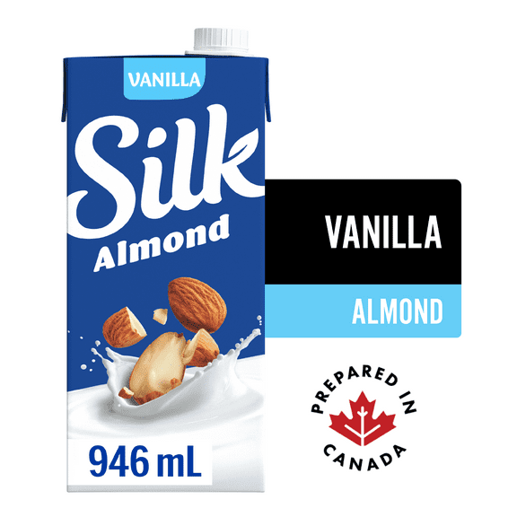 Silk Almond Milk Alternative, Vanilla, Dairy Free, Shelf Stable