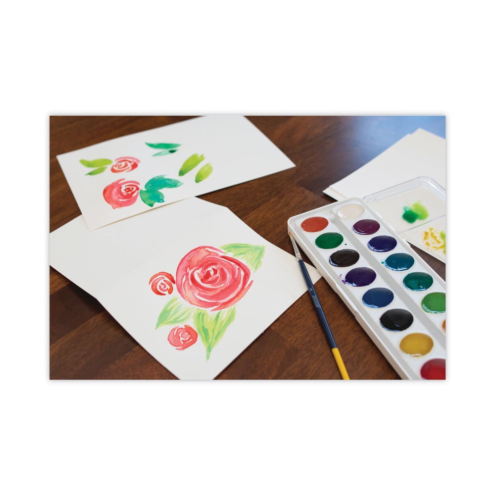UCreate® Heavyweight White Watercolor Paper, 6" x 9", 200 Sheets