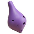 thumbnail image 1 of Zootealy Ocarina Alto C 6 Trous en Résine Violette - Commande Minimum 5 Unités, 1 of 6