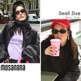 thumbnail image 3 of Gafas de sol mosanana Retro Oval Green para mujer MS52360, 3 of 7