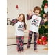 thumbnail image 4 of Conjunto de pijamas navideños a juego para toda la familia 2024 Nuevo disfraz con estampado JOY WORLD Pijamas familiares Mono para bebé Ropa para perros, 4 of 5