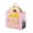 Pink, variant on Bxaolu Mesh Beach Bag - Large Tote Bag for Family, Toys, Vacation Essentials (Black)