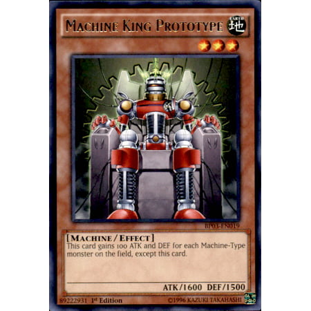 YuGiOh Battle Pack 3 Monster League Machine King Prototype BP03-EN019 (Yugioh Best Machine Monsters)
