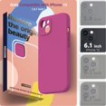 thumbnail image 2 of AmPm Silicone Case Compatible with iPhone 13 Case (6.1 inch 2021), with Camera Protection, Liquid Silicone Phone Case with Microfiber Lining (Lilac Purple), 2 of 6
