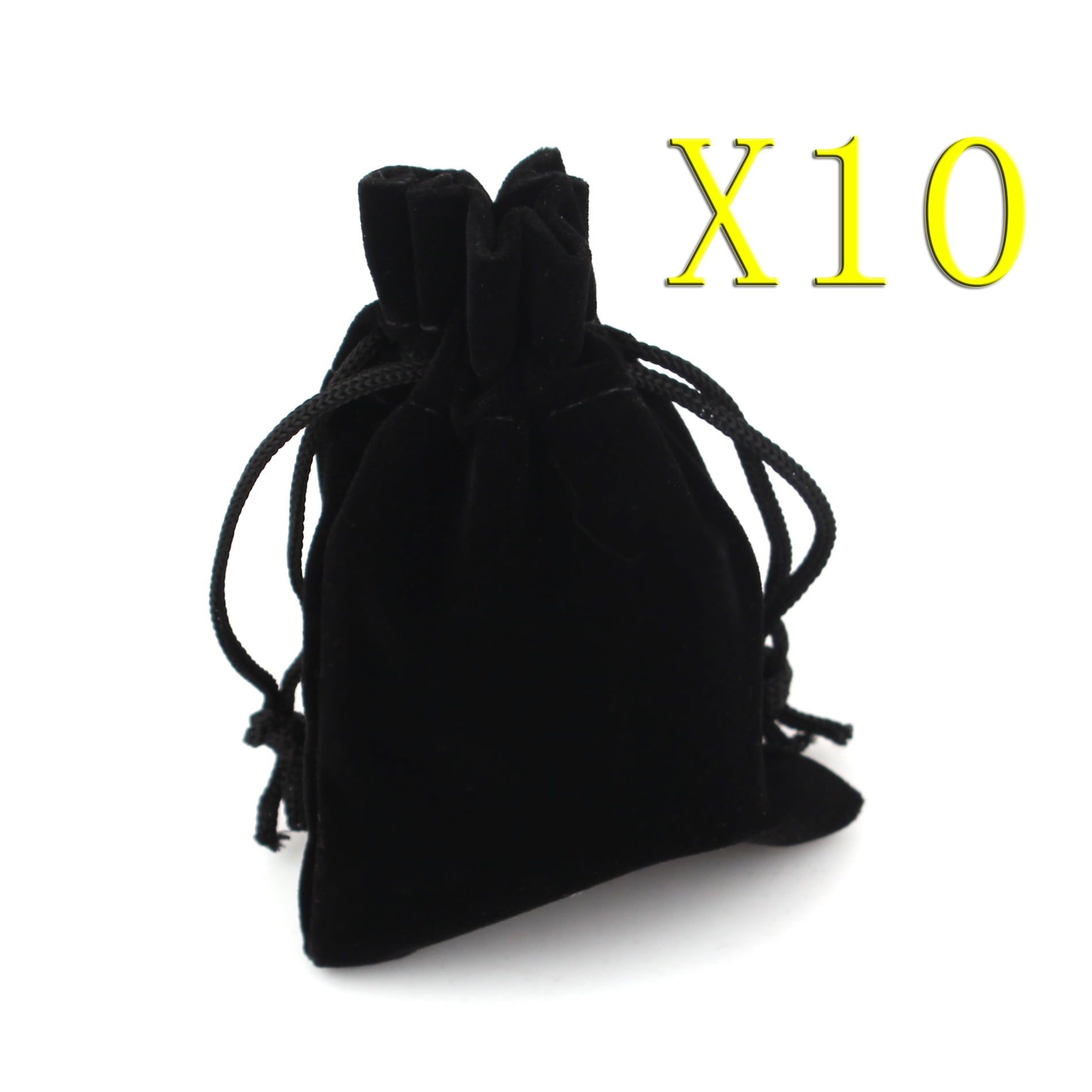 10 PCS Velvet Pouch 9x12cm Gift Jewellery Pouch Wedding Bag Fabric Bag 