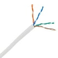 thumbnail image 4 of PHATSAT Cat5e Ethernet Cable, Solid Copper 24AWG, EZ RJ45 Pass-Thru Connectors, High-Speed LAN, UL ETL, Custom Cut, Made in USA (150 ft, white), 4 of 4