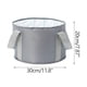 thumbnail image 3 of Cubo apilable para pies, bolsa de viaje portátil con aislamiento térmico para pies, a prueba de fugas, para baño de pies, lavabo para piernas para el hogar, bolsa de baño plegable, 3 of 3