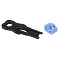 thumbnail image 4 of 100 piezas de concentrador LAN Ethernet con puerto RJ45 azul, tapa protectora antipolvo con cerradura y llave patentadas, 4 of 8