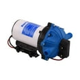 thumbnail image 3 of Aqua Pro 21863 Fresh Water Pump; AP50012; Self-Priming; 5.5 Gallon Per Minute; Shuts Off At 60 PSI; 8-1/2 Inch Length x 5-3/4 Inch Width x 5.16 Inch Height; 12 Volt DC; Run Dry Safe, 3 of 9